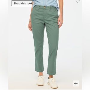 Jcrew factory high rise girlfriend chino